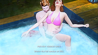 Peggy Indulges Forbidden Cravings in Hot 3D Animated Gay Tryst
