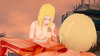 Futanari Titan Tempts Virgin Beauty in Sultry Fantasy Tryst