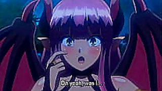 Succubus Tempts Mortal with Smoldering Oral Pleasure in Steamy Dark Desire Tale