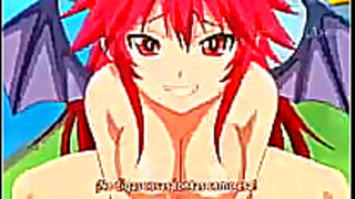 Vampire Beauty Surrenders to Threesome Lust in Hot Anime Nights