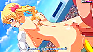 Submissive Japanese Babe Enjoys Double Penetration Rough Anal Play