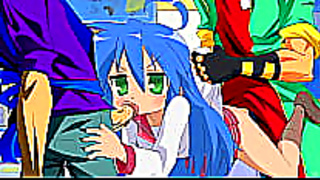 Konatas Hot Blowjob Thrills Three Horny Guys in Wild Hentai Action