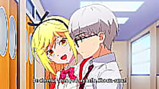 Curvy Anime Babe Ignites Hot Three-Way College Encounter with Steaming Passion