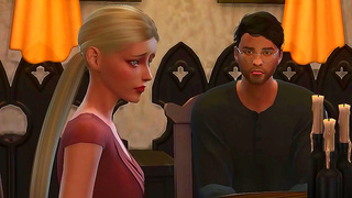 Fleur Seduces Harry in Hot Sims 4 Magical Encounter – Desire Unleashed