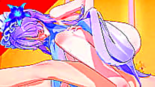 Anime Goddess Gags on Massive Rod in Wild Wuthering Waves Lust Fest