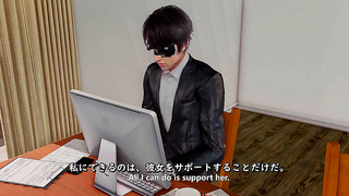 Busty Anime Temptress Dominates in Sultry BDSM Encounter
