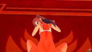 Busty Anime Beauty Rides Wild for Epic Orgasm Adventure
