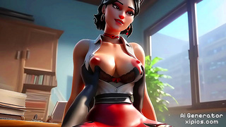 Sakuras Luscious Curves Ignite Fiery Desire in Hot Hentai Tryst