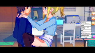 Shimakazes Sensual Strip: Akaris Enchanted by Her Luscious Curve