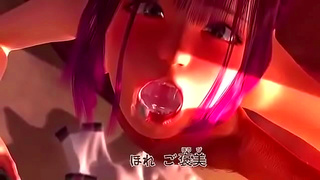 Dominant Busty Goddess Teases Horny Pet by Tempting Rival in Steamy Hentai