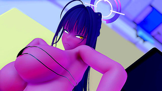 Delva Evelyns Fiery lesbian Tryst Unfolds in steamy Hentai Fantasy