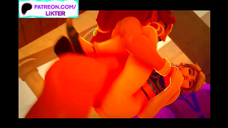 Mercys Blonde Bliss: Mind-Blowing Anal Ride in Immersive VR Fantasy