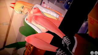 Seductive Anime Babe Enjoys Rough Dubbed Oral Anal Pleasure
