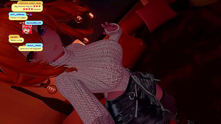 Twin-Tailed Goddess Rides Me Hard for Explosive Hentai Pleasure