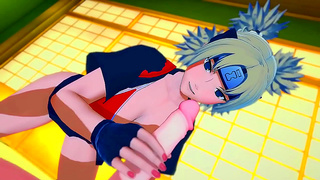 Goddess Tames Eager Anime Hunk with Forbidden Desire Sensual Control
