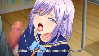 Blonde Teen Devours Massive Hardcock in Steamy Deepthroat Encounter