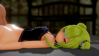 Blonde Futanari Lovers Ignite Steamy Wilderness Encounter in Fantastical Animation